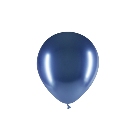 12 inch Brilliant round latex balloons in Blue.