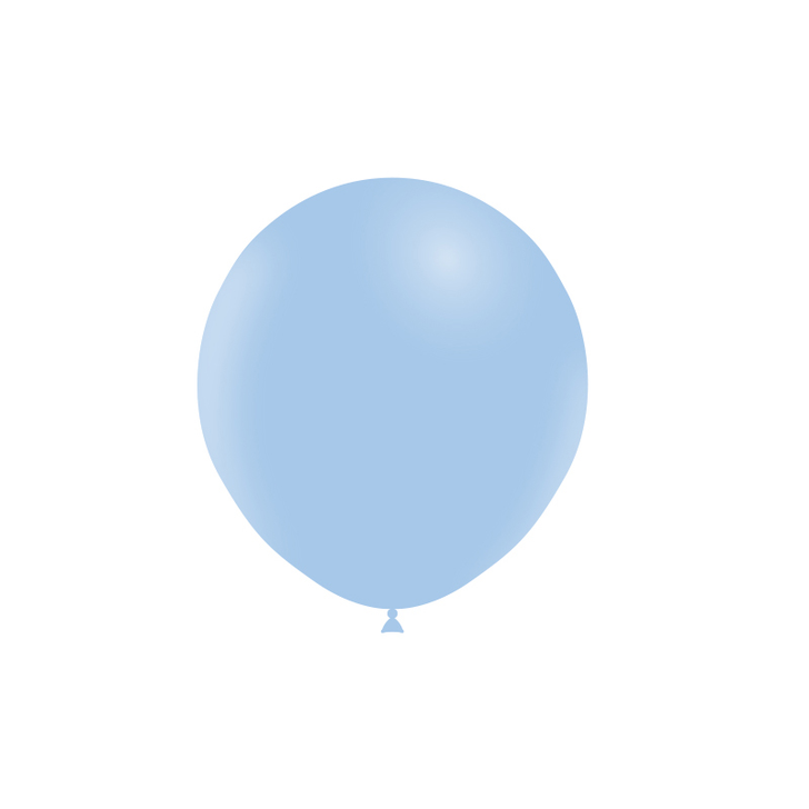 Round Latex Balloon Matte Blue 18 inch - 25 pack