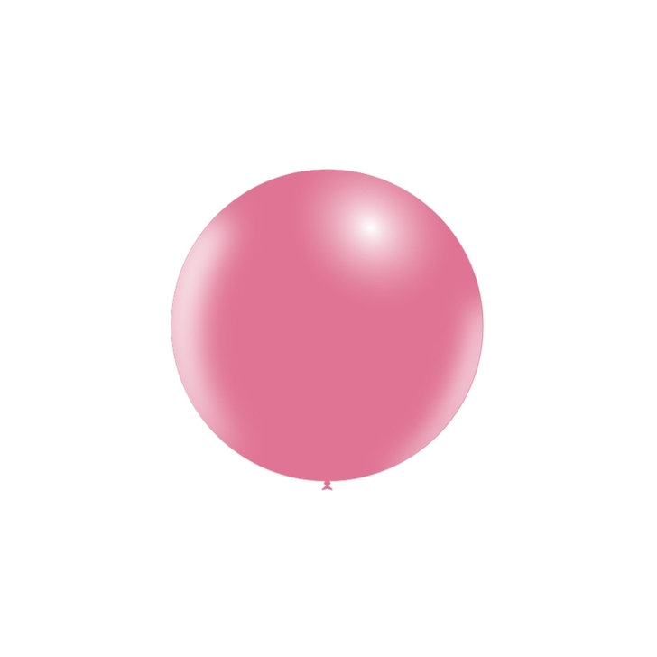 Round Latex Balloon Standard Pink 23 inch - 1 pack