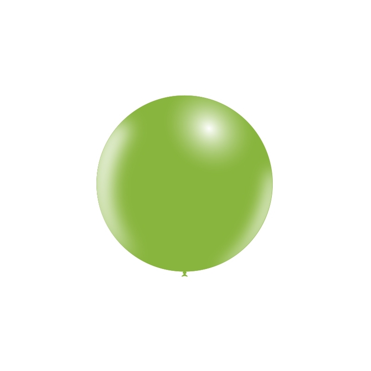 Round Latex Balloon Standard Apple Green 23 inch - 10 pack