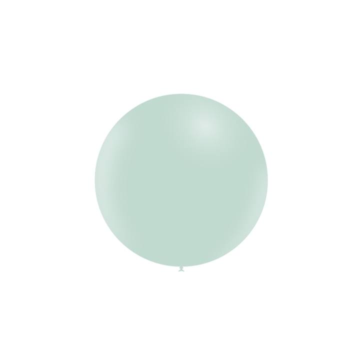 Round Latex Balloon Matte Green 23 inch - 1 pack