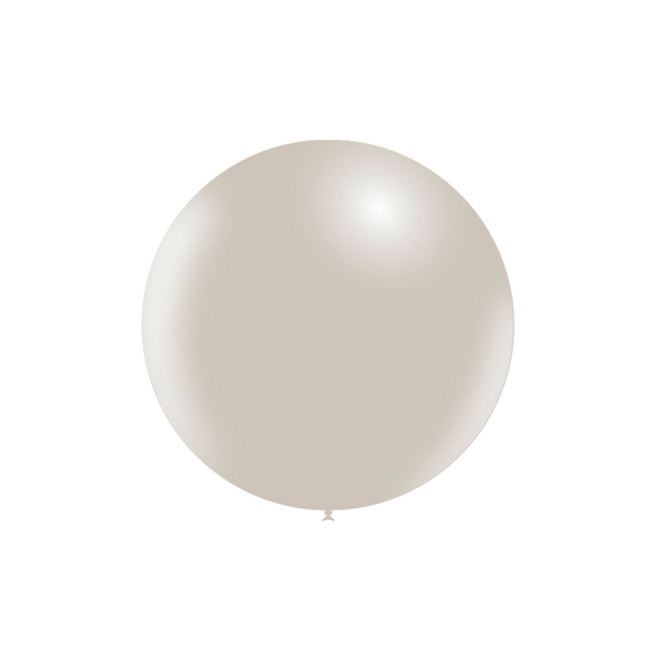 Round Latex Balloon Vintage Dune 23 inch - 10 pack
