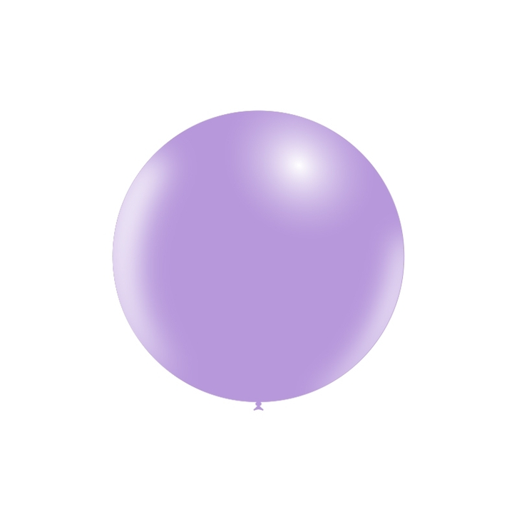 Round Latex Balloon Standard Lavender 36 inch - 10 pack