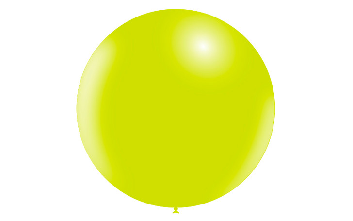 Round Latex Balloon Standard Lime Green 36 inch - 1 pack