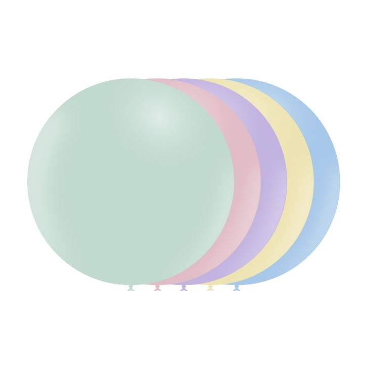 Round Latex Balloon Matte Assorted 36 inch - 10 pack