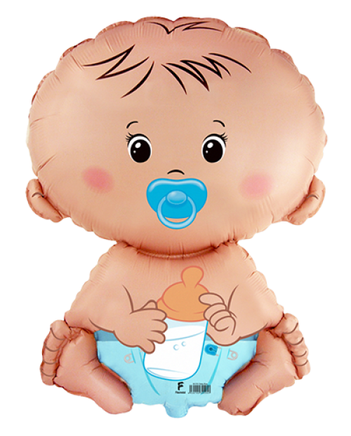 Foil Balloon Baby Blue 26 inch - 1 pack