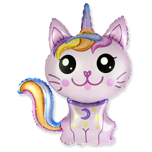 Foil Balloon MiniFoil Caticorn Pink 14 inch - 1 pack
