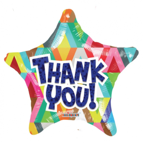 Foil Balloon MiniFoil Thank You 9 inch - 1 pack