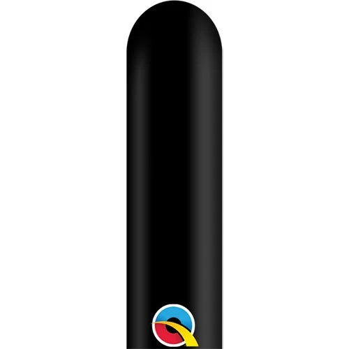 Modelling Latex Balloon 646Q Fashion Onyx Black - 50 pack