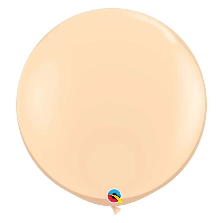 Round Latex Balloon Fashion Blush 36 inch - 2 pack