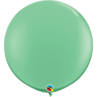 Round Latex Balloon Fashion Wintergreen 36 inch - 2 pack