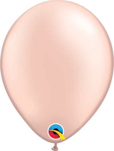 Round Latex Balloon Pastel Pearl Peach 5 inch - 100 pack