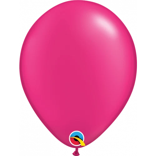 Round Latex Balloon Pastel Pearl Magenta 5 inch - 100 pack