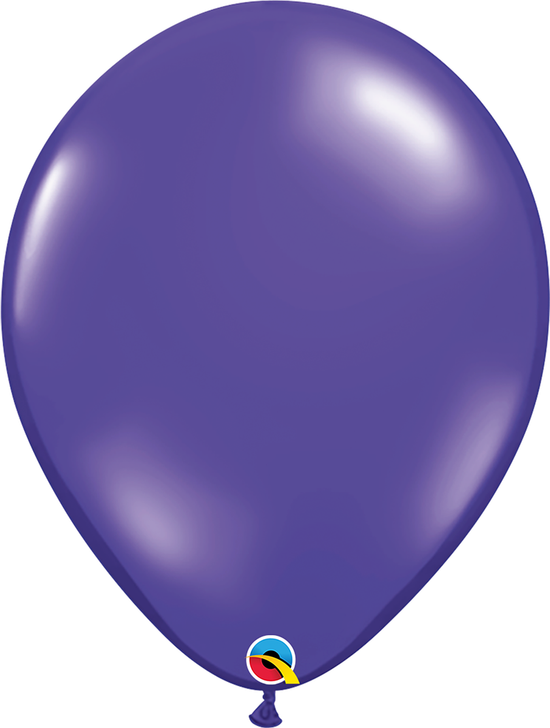 Round Latex Balloon Pastel Pearl Quartz Purple 11 inch - 100 pack