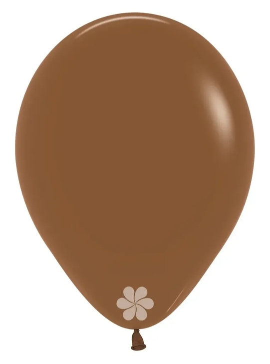 Round Latex Balloon Fashion Coffee 5 inch - 50 pack