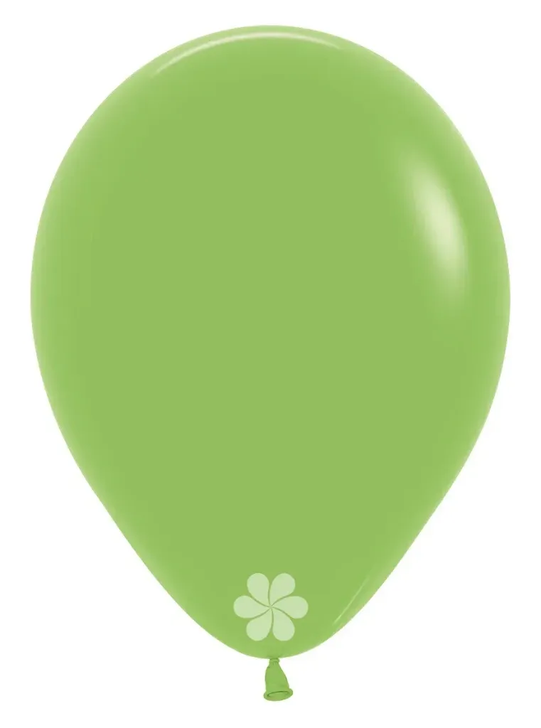 Round Latex Balloon Fashion Lime Green 12 inch – 50 pack