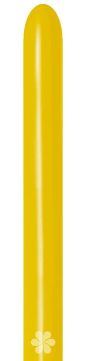 Modelling Latex Balloon Fashion Honey Yellow 260 – 50 pack