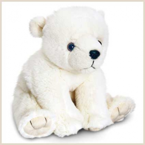 Polar Bear Plush Toy 25 cm – 6 pack