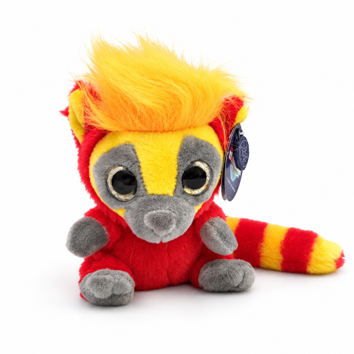 Moonling Lemur Plush Keychain 14 cm – 6 pack