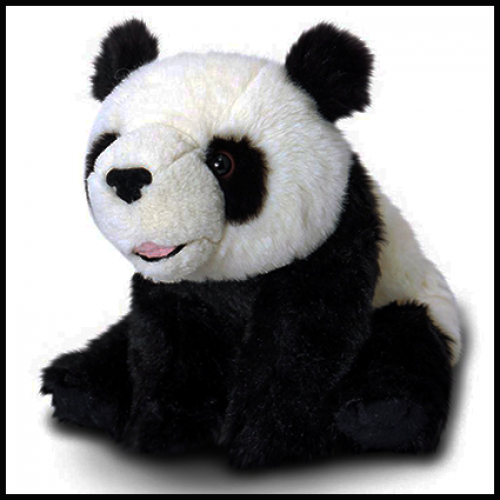 Panda Bear Plush Toy 25 cm – 1 piece