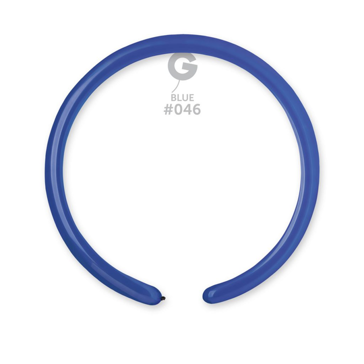 Modelling Latex Balloon 160 Standard Royal Blue - 100 pack