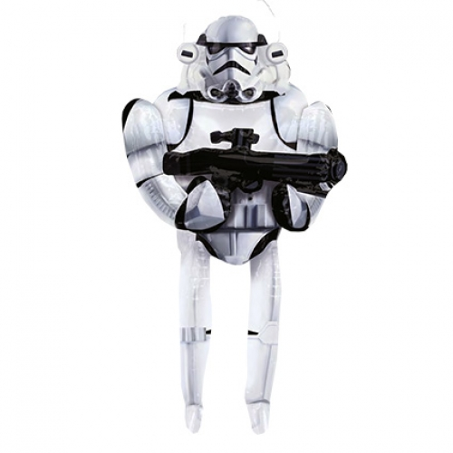 Foil Balloon AirWalker Star Wars Stormtrooper 70 inch - 1 pack
