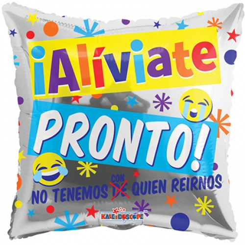 Foil Balloon Aliviate Pronto! 18 inch - 1 pack