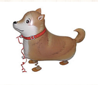 Foil Balloon AirWalker Walking Shiba Inu 22 inch - 1 pack