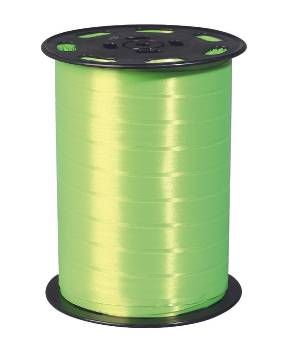 Balloon Ribbon Lime Green 30mm – 1 roll