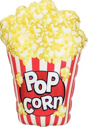 Foil Balloon Popcorn 38 inch - 1 pack
