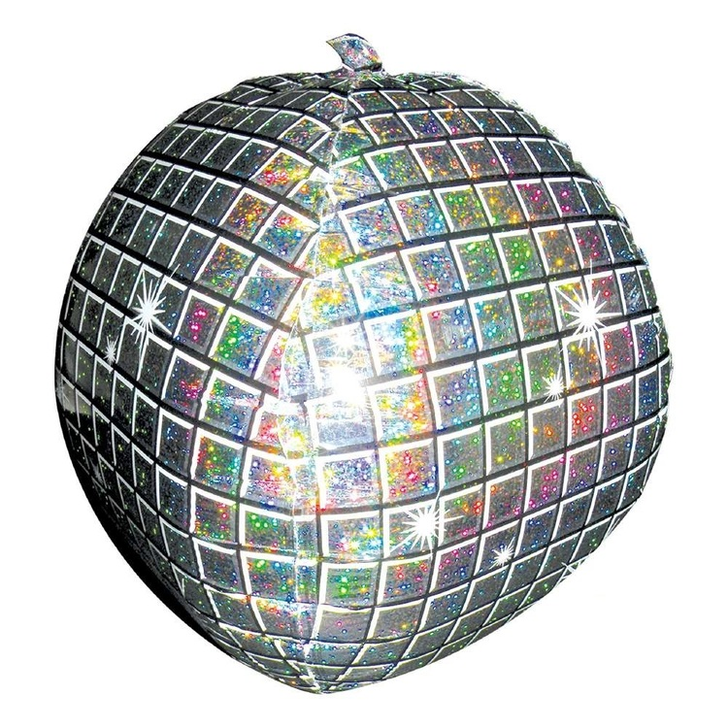 Foil Balloon Holographic Disco Ball 15 inch - 1 pack