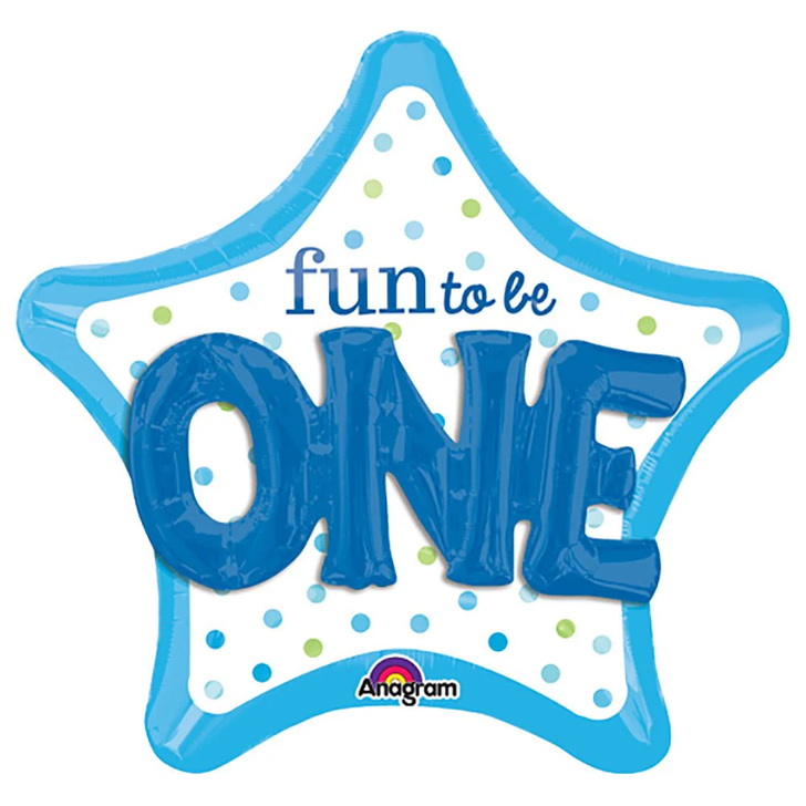 Foil Balloon Fun to Be One Star 35 inch - 1 pack