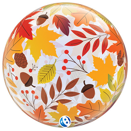 Single Bubble Fall Leaves 50cm - 1 pack