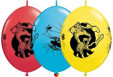 Quick Link Printed Latex Balloon Marvel Ultimate Spider-Man 12 inch - 50 pack