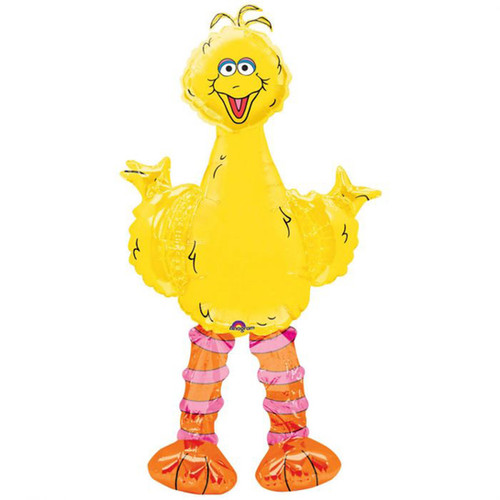 Foil Balloon AirWalker Big Bird Sesame Street 62 inch - 1 pack