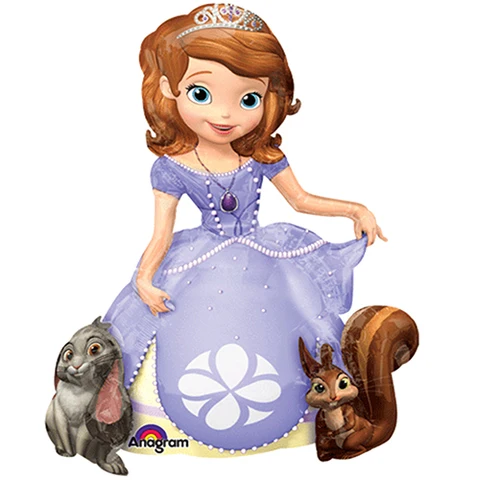 Foil Balloon AirWalker Sofia the First 48 inch - 1 pack