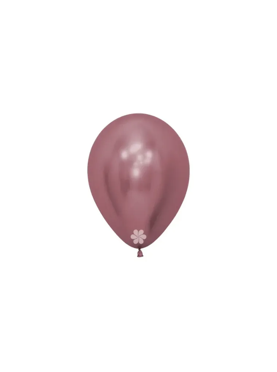Round Latex Balloon Reflex Pink 5 inch - 50 pack