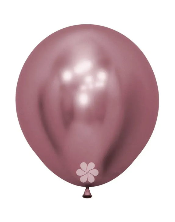 Round Latex Balloon Reflex Pink 18 inch - 15 pack