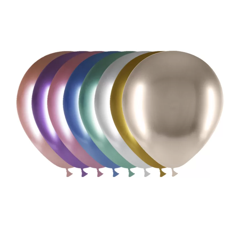 Round Latex Balloon Brilliant Assorted 12 inch - 25 pack