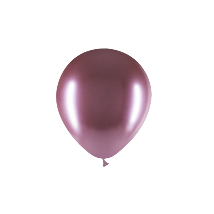 Round Latex Balloon Brilliant Mauve 12 inch - 25 pack