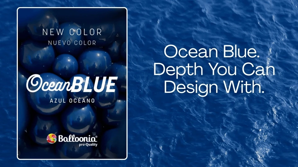 Animated Balloonia Ocean Blue colour spotlight