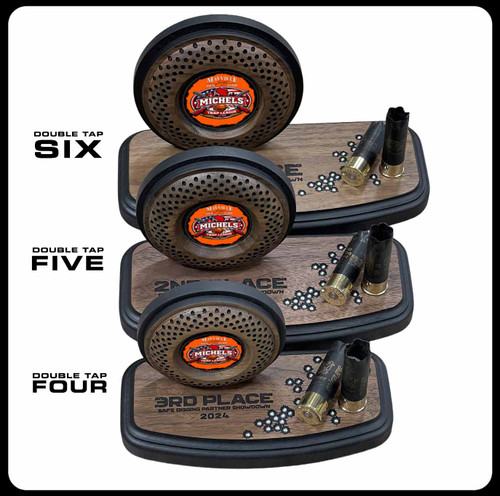 DOUBLE TAP FULL COLOR CENTER (DIVOTS)