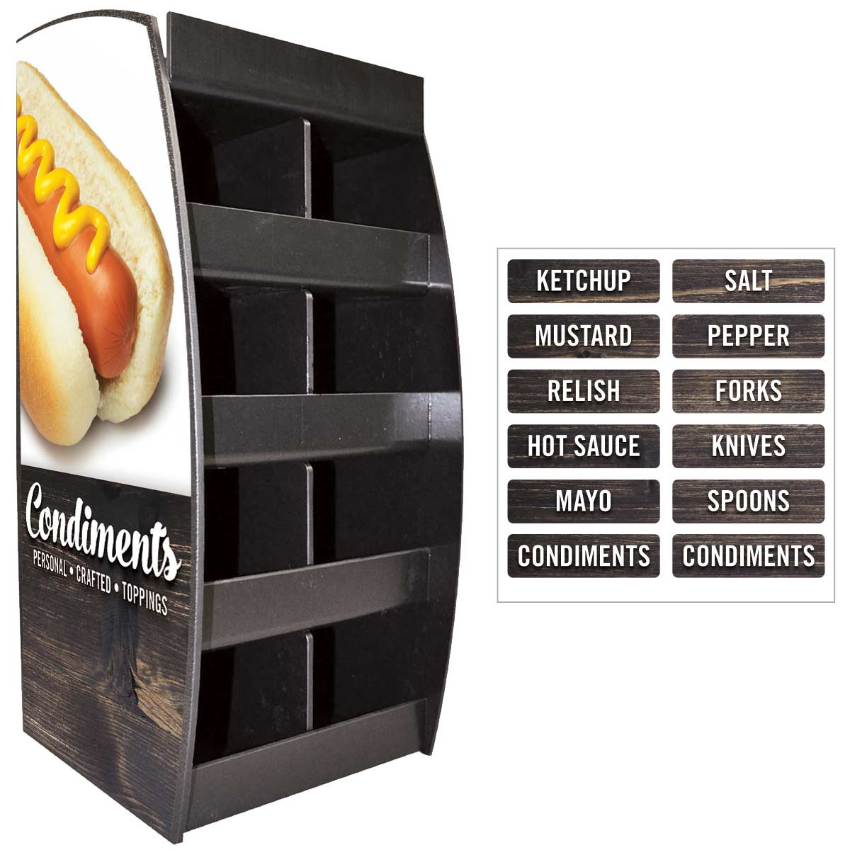 Hot Food Graphics & Signage | Draw Attention to Hot Items