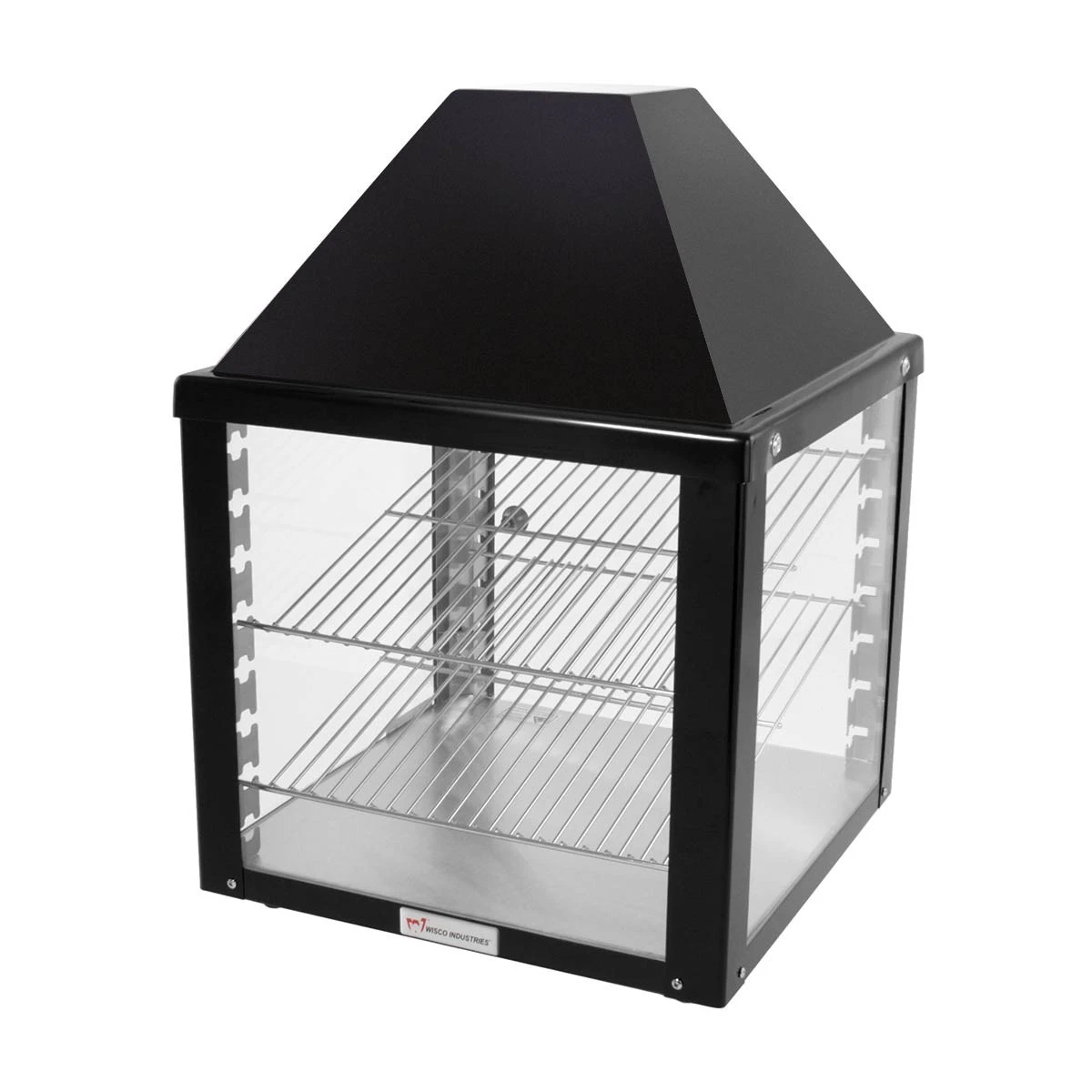 Wisco 690-16 Single Door Warming Merchandiser Cabinet - FOODPROS