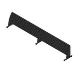 PanelRak 72"W x 12"H Countertop Shroud Kit PanelRak 72"W x 12"H Countertop Shroud Kit