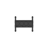 PanelRak 12"W x 24"H Flavored Syrup Pre-Configured Kit with Header Top View