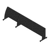 PanelRak 54"W x 12"H Countertop Shroud Kit PanelRak 54"W x 12"H Countertop Shroud Kit