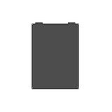 PanelRak 5.75 x 2 x 8-Inch Standard Basket Bottom View