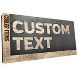 CUSTOM Modern Minimal ImageTrak LED Coin Signs