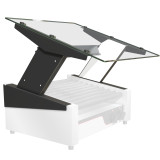EZ-Tilt Sneeze Guard for Star Mfg. Roller Grills